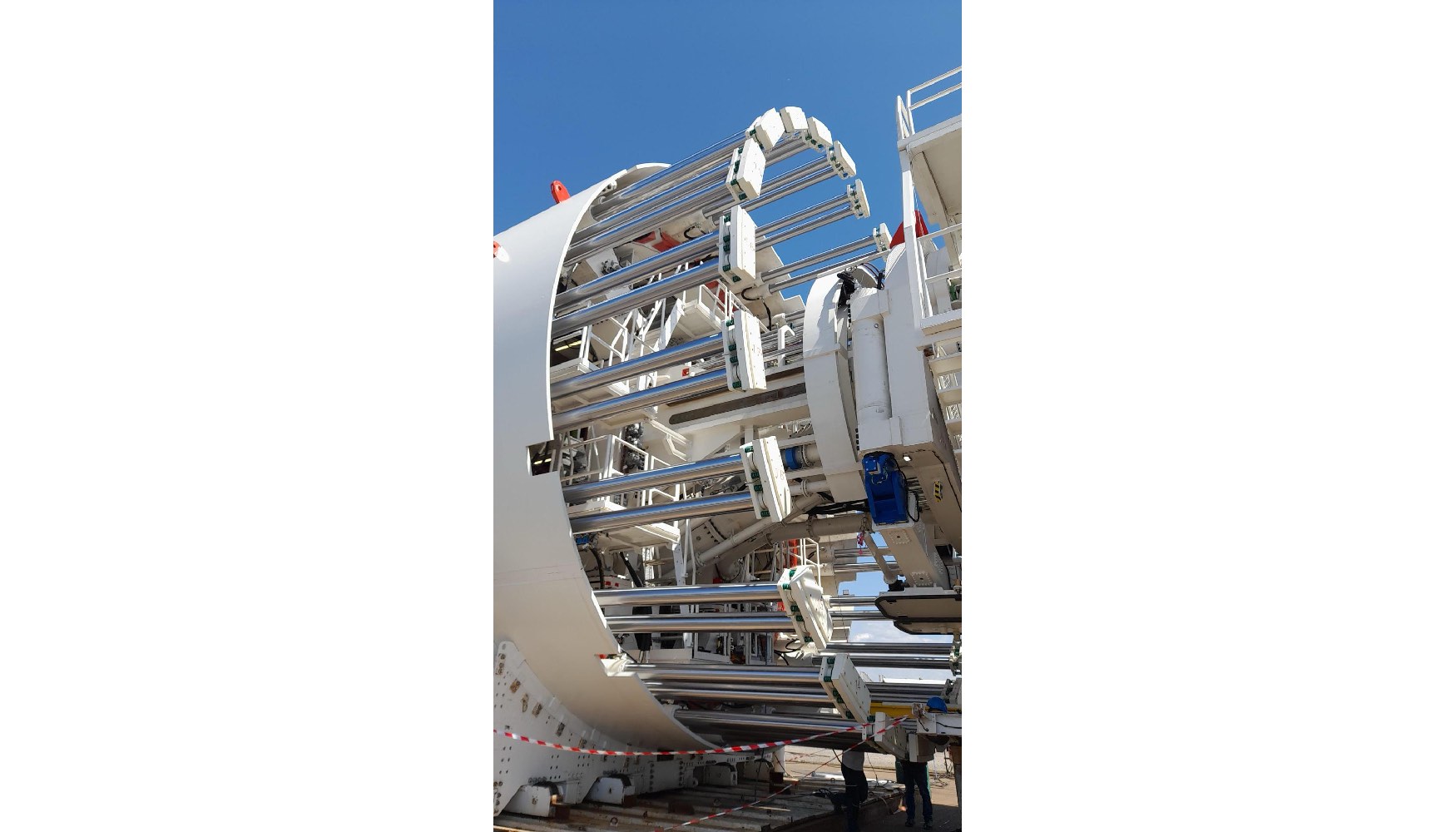 Est� previsto excavar unos cinco kil�metros de distancia con esta tuneladora