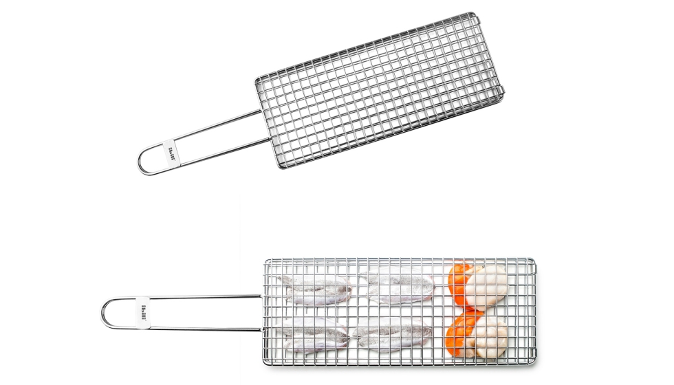 Parrilla doble kokotxas, esp�rragos y vieiras. Ref. 770401