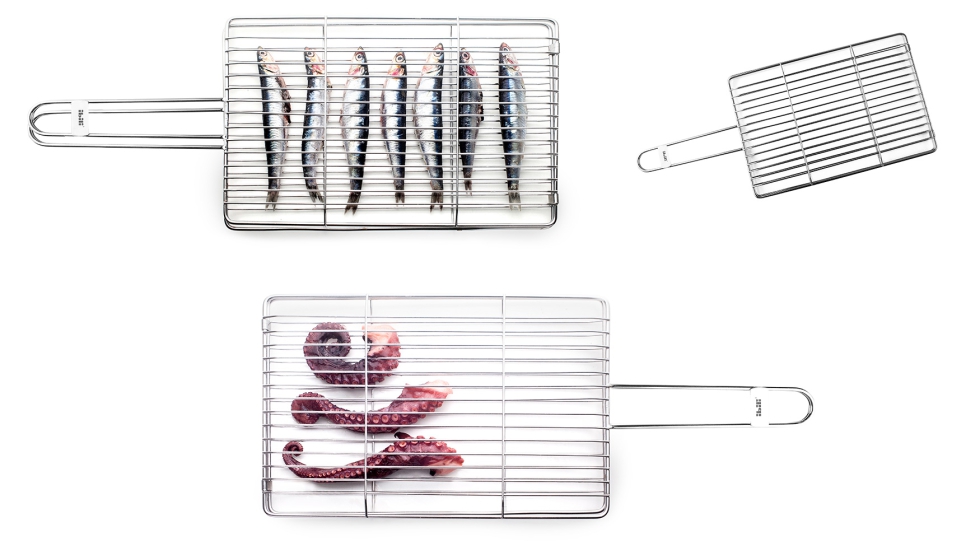 Parrilla doble para sardinas y otros peces peque�os (770402)