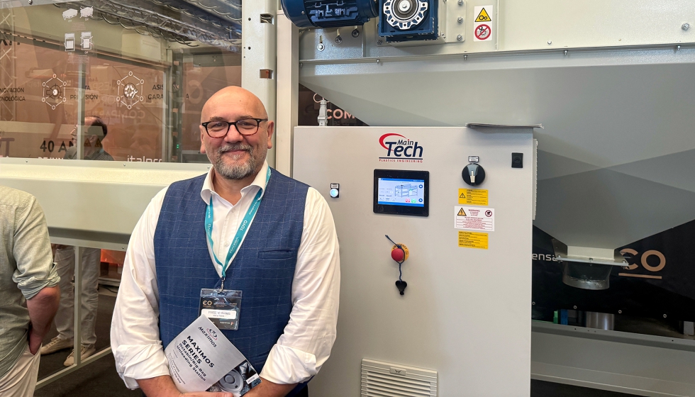 Massino Rubbis, export sales manager de Main Tech explic� el procedimiento de la despaletizadora