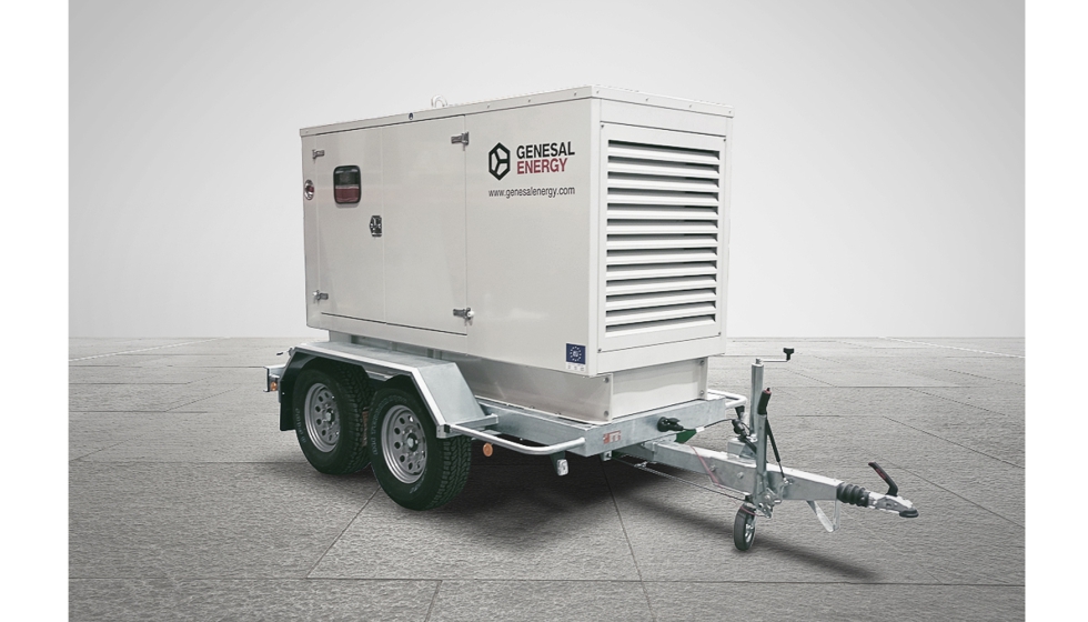 Grupo electrgeno mvil de Genesal Energy