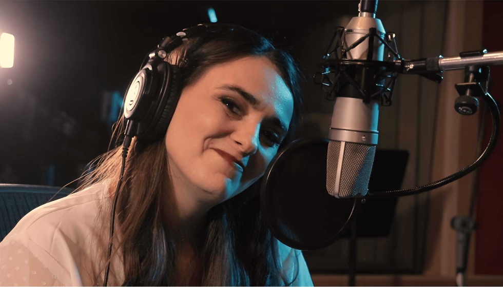 Miriam Fern�ndez, compositora de la canci�n �Ser tu Voz�