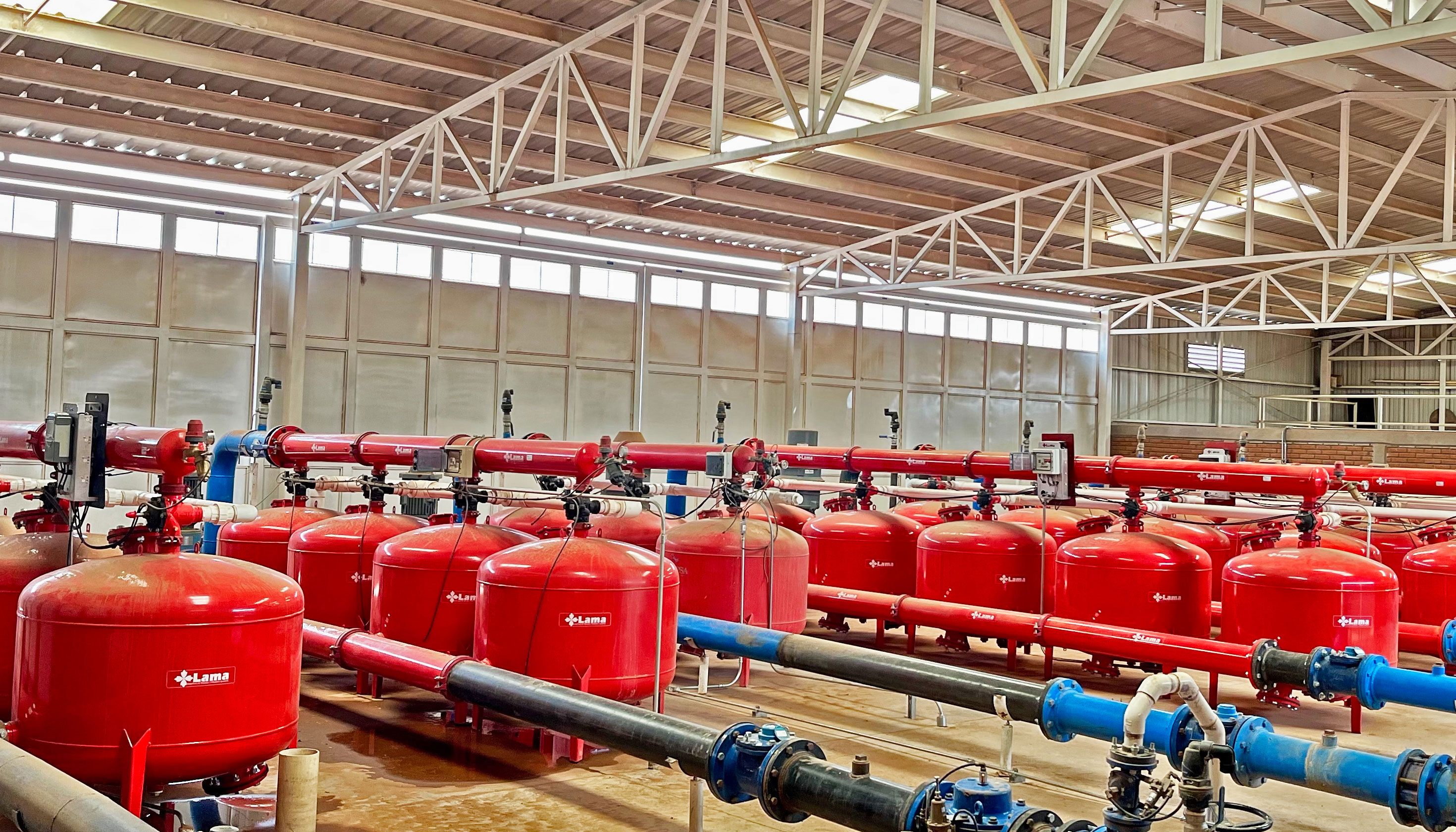 En filtros de lecho monocapa, como los de arena...