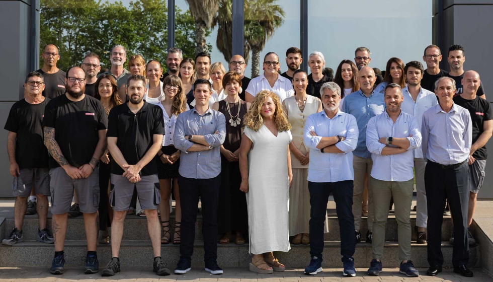 Equipo de profesionales que forman parte de la plantilla de la empresa Safta