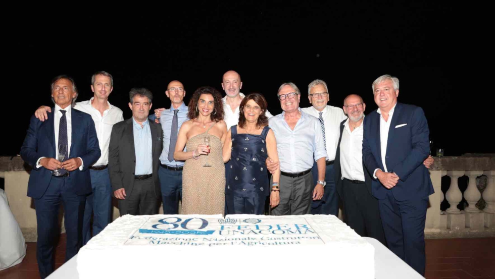 Directivos italianos en la celebraci�n de FederUnacoma