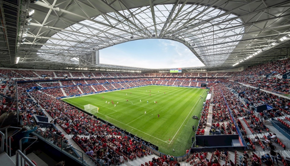 El Estadio de El Sadar El Sadar es un modelo de electrificaci�n avanzada con soluciones de ABB