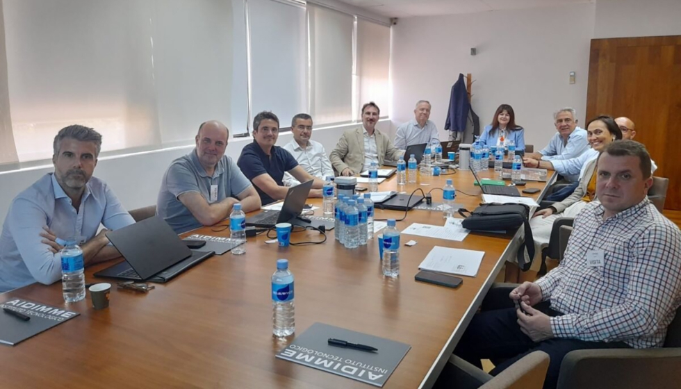 Un momento de la Junta Directiva de Aeim celebrada el pasado 12 de junio