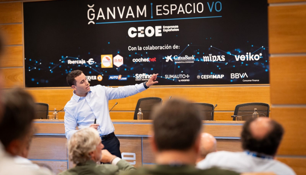 Jos Tors, director de Marketing en Kaavan, durante su intervencin en la jornada Espacio VO de GANVAM que se celebr en junio...