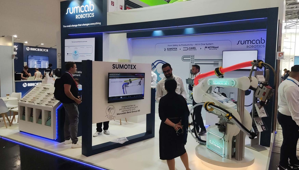 Stand de Sumcab en Automatica 2025