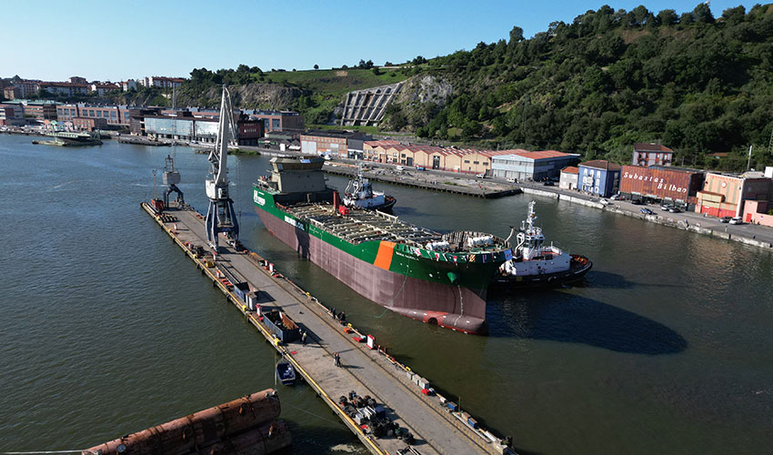 El buque se dedicar� a abastecer de todo tipo de combustibles y metanol y se entregar� en 2026