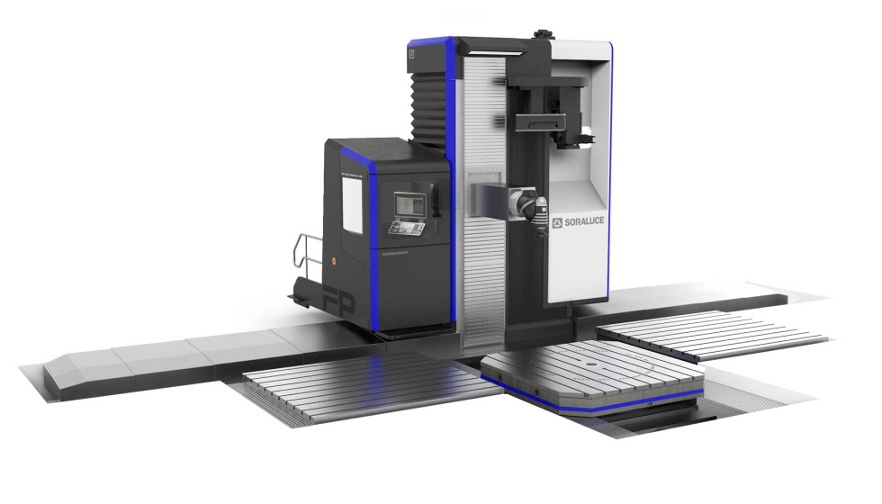 Soraluce mostrar en EMO la nueva versin de su fresadora-mandrinadora de columna mvil Serie FP, ahora con mayor capacidad...