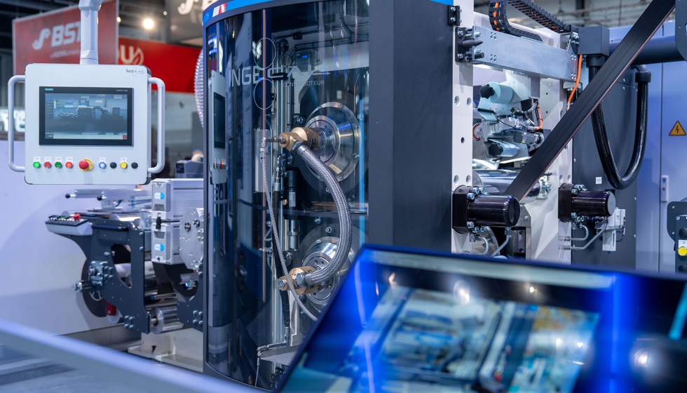 La m�quina de calandrado de D�rr