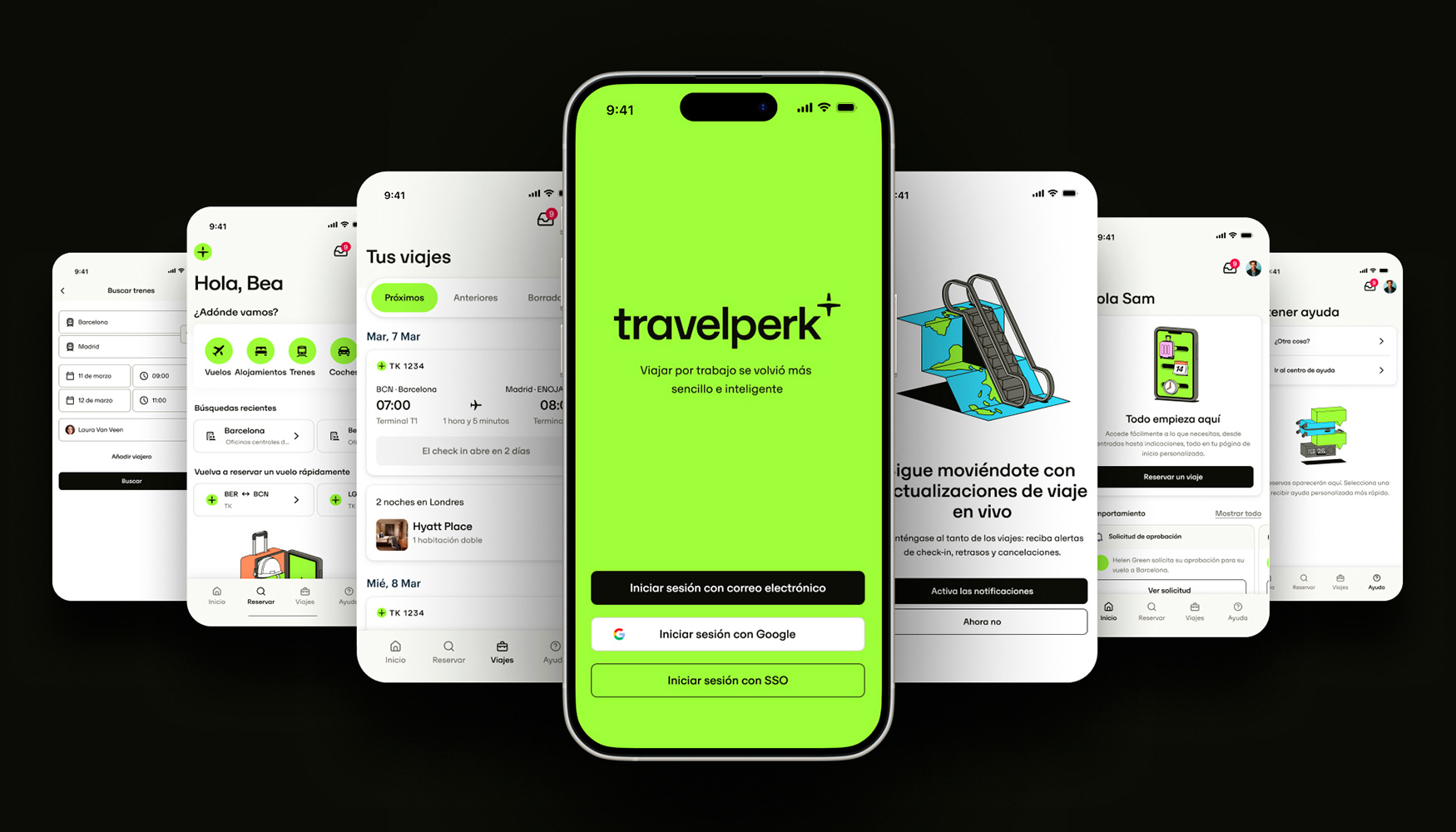 Vuelos, hoteles, trenes, coches... con TravelPerk los empleados pueden organizar sus viajes de trabajo ... en pocos clics...
