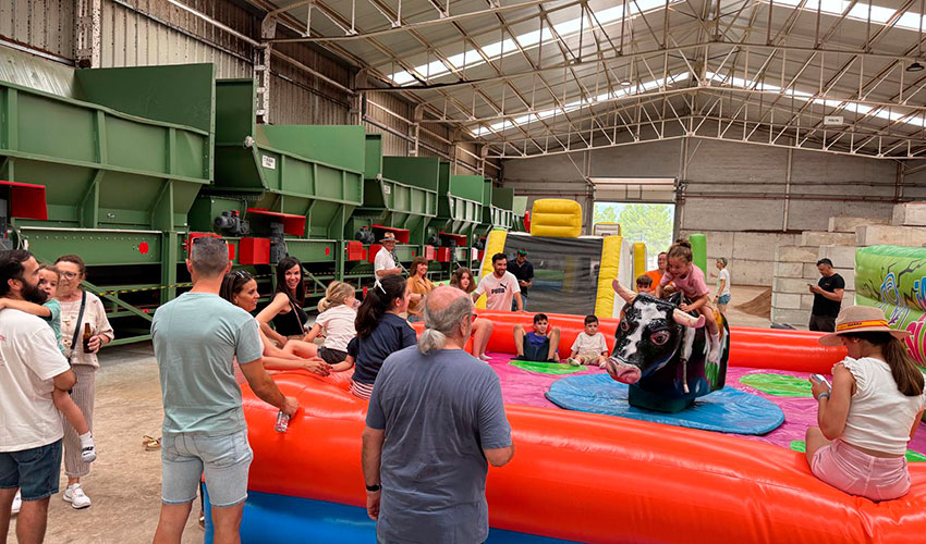 Los m�s peque�os pudieron disfrutar de juegos y atracciones