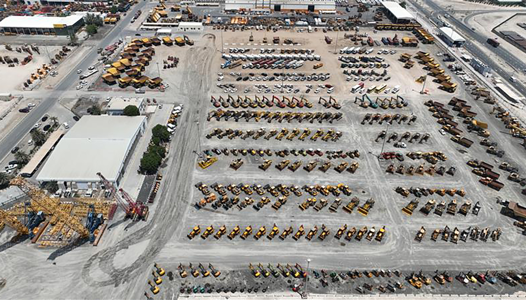 Campa de Ritchie Bros. en Dubai