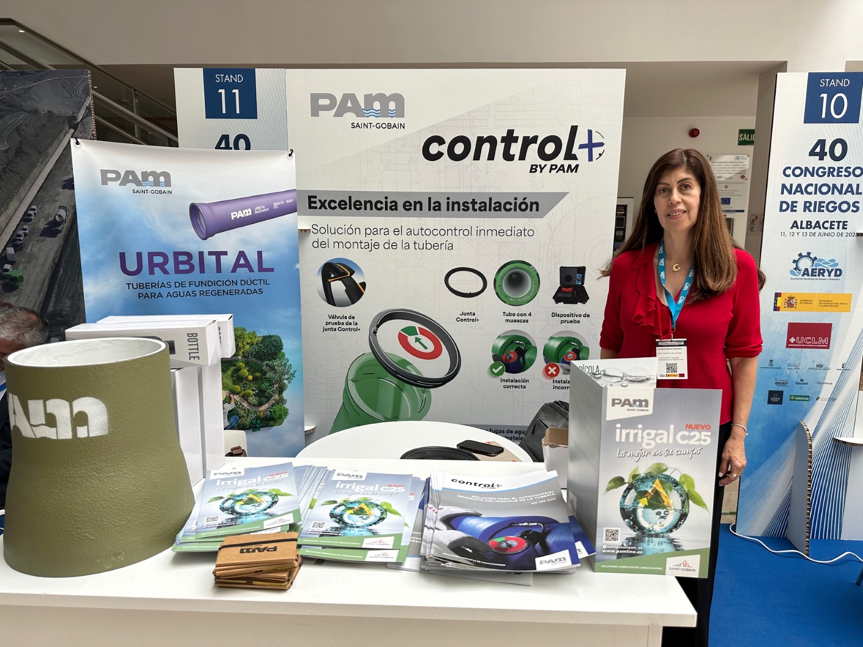 Luz Stella Medina, jefa de Producto de Tuber�as y Accesorios de Saint-Gobain PAM Espa�a