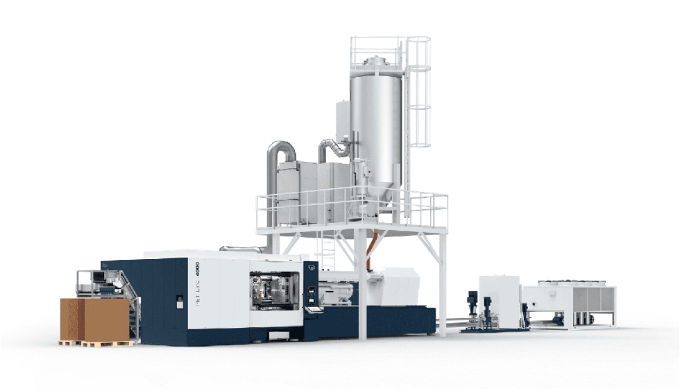 Sistema completo PET-Line 4000: alta eficiencia con ahorro de recursos (imagen simb�lica)