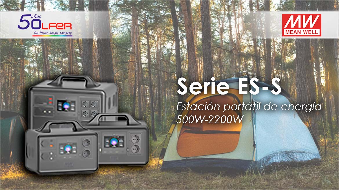 Serie ES-S: Estacin porttil de energa 500W-2200W