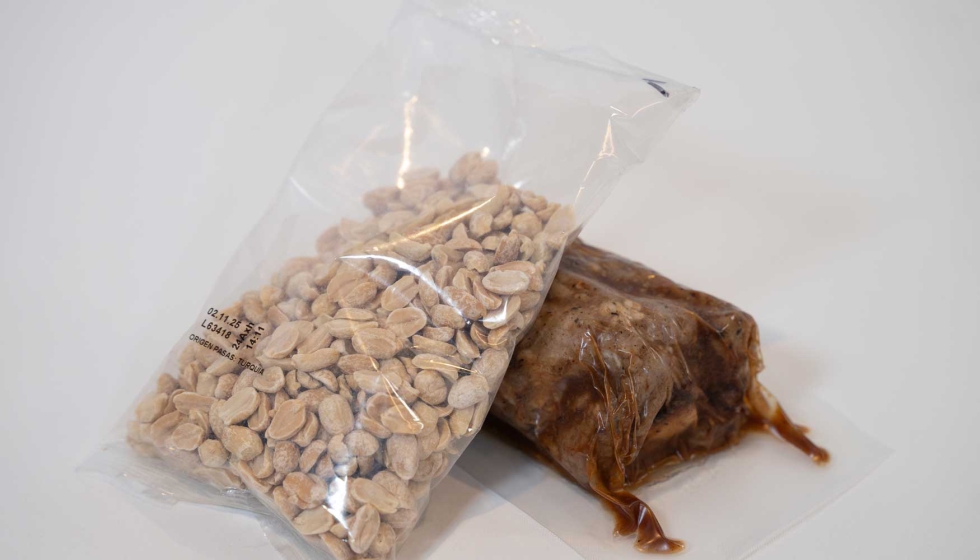 As embalagens so ideais para produtos de carne, produtos de convenincia e snacks