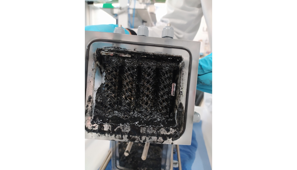 Imagen 3. Inoculaci�n con biofilm