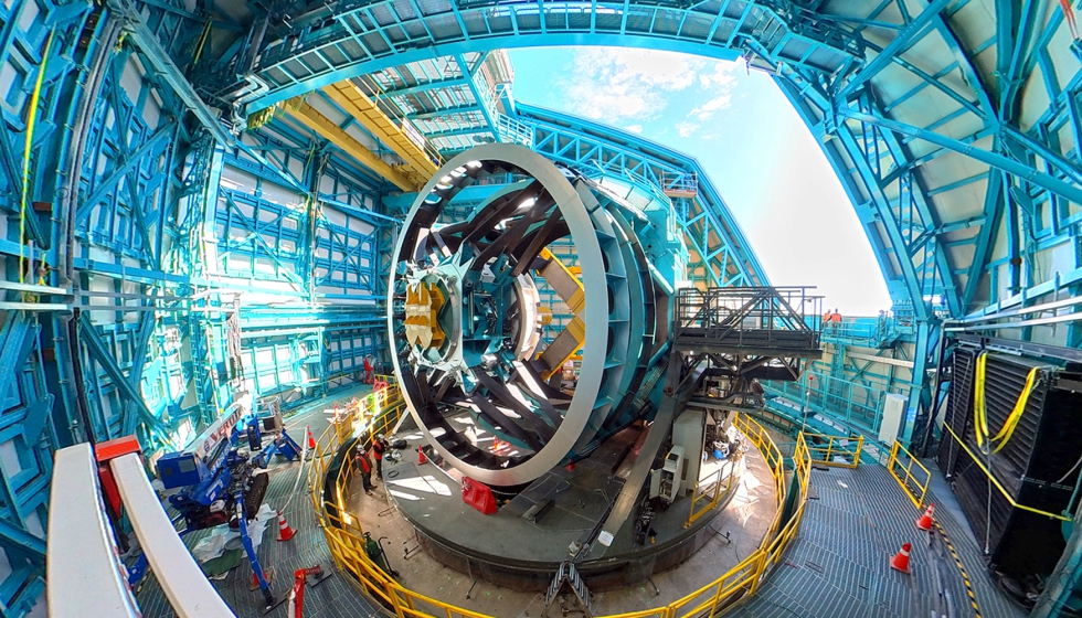 Tekniker usa un gemelo digital propio para verificar las modificaciones de software antes de implementarlas en el telescopio del Observatorio Vera C...