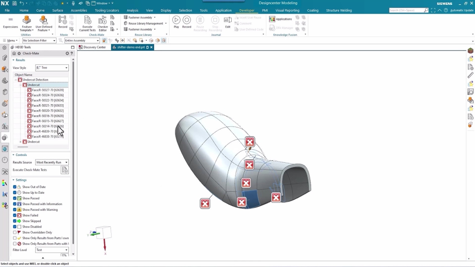 Design for Manufacture (DFM) Advisor automatiza las evaluaciones iniciales de fabricabilidad mediante el an�lisis de la geometr�a de las piezas y la...