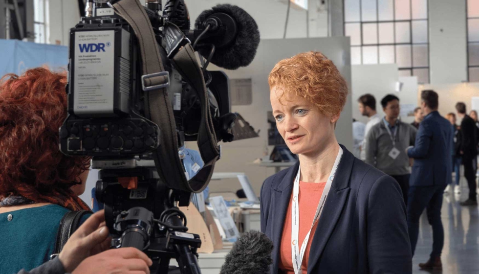 Entrevista con la Dra. Christine Bunte, directora general de Plastics Europe Deutschland.  Plastics Europe, Ulrik Eichentopf...