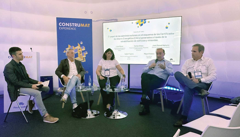 Um momento da conferncia sobre CAEs , organizada pela Asefave na Construmat