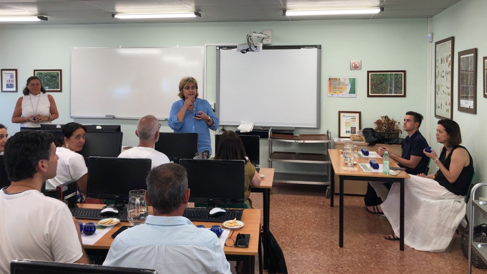 Br�gida Jim�nez, directora de agroindustria y calidad alimentaria del Ifapa de Cabra