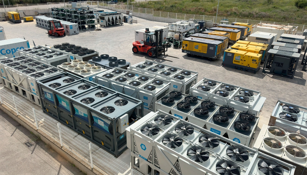 Proporcionan soluciones personalizadas con su exclusiva y especializada flota de alquiler de compresores de aire, generadores de energa...