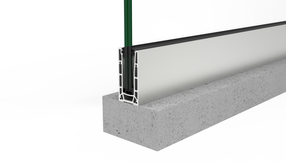 Foto de Cortizo apresenta guarda View Crystal Fit Plus