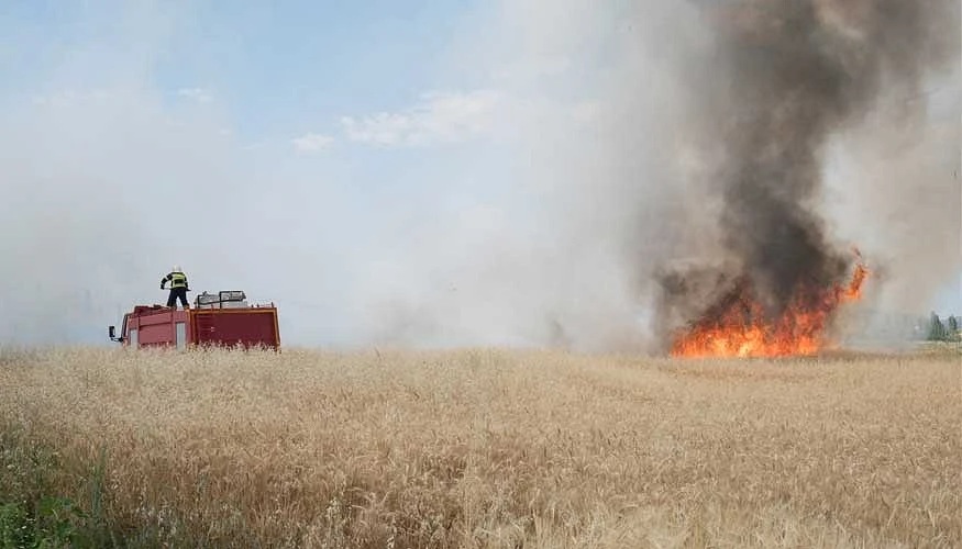 El campo es una de las primeras l�neas de defensa frente a los incendios