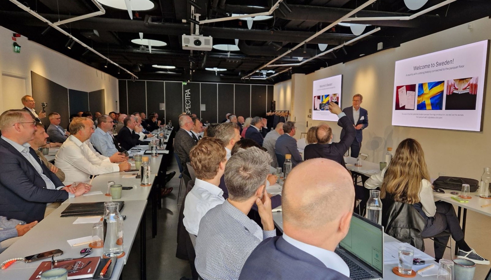 Un momento de la Asamblea y Congreso de la FEP 2025 en Estocolmo, donde se compartieron los datos del mercado europeo del parquet...