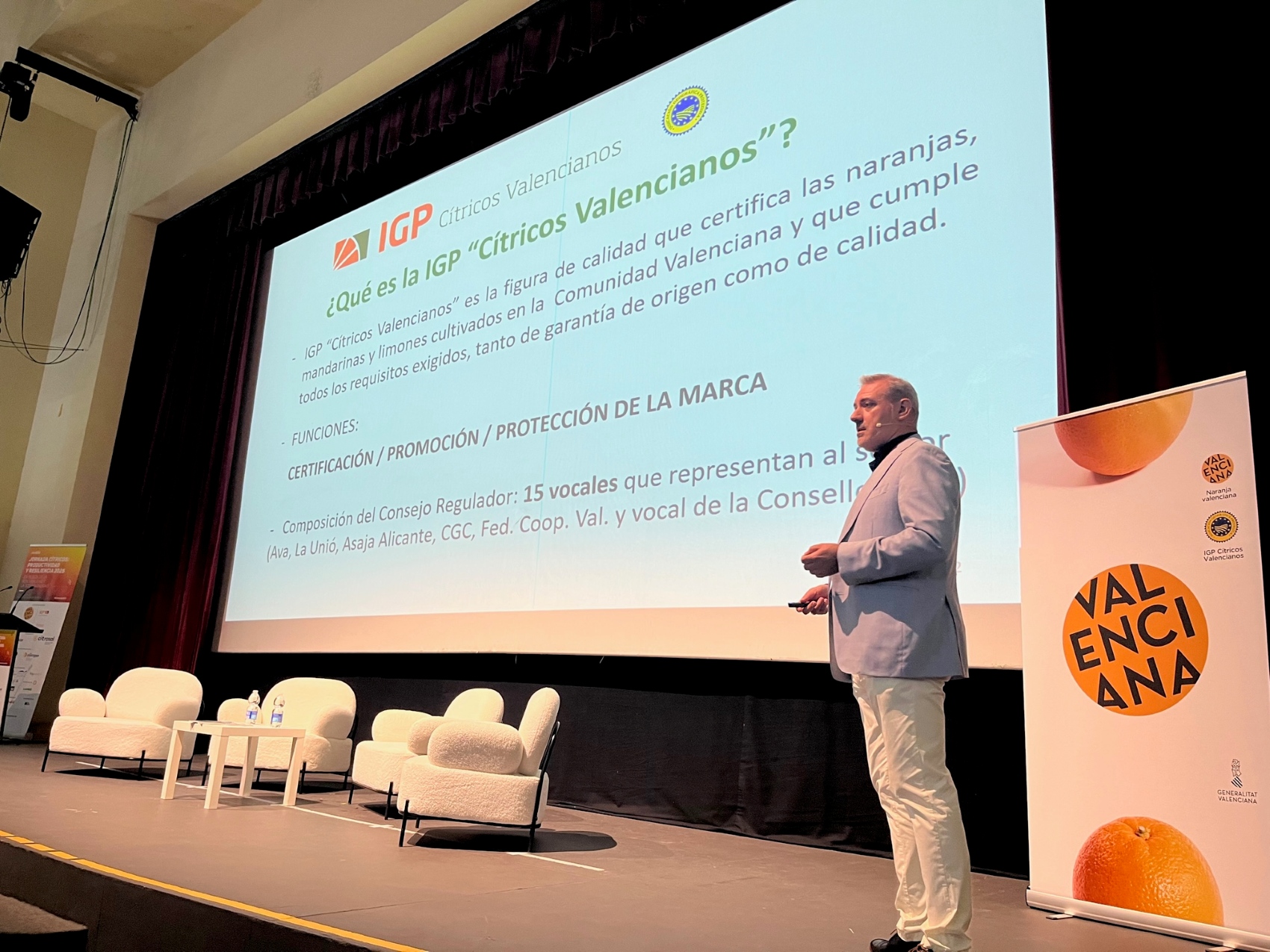 Jos Enrique Sanz, gerente en Consejo Regulador de la Indicacin Geogrfica Protegida Ctricos Valencianos