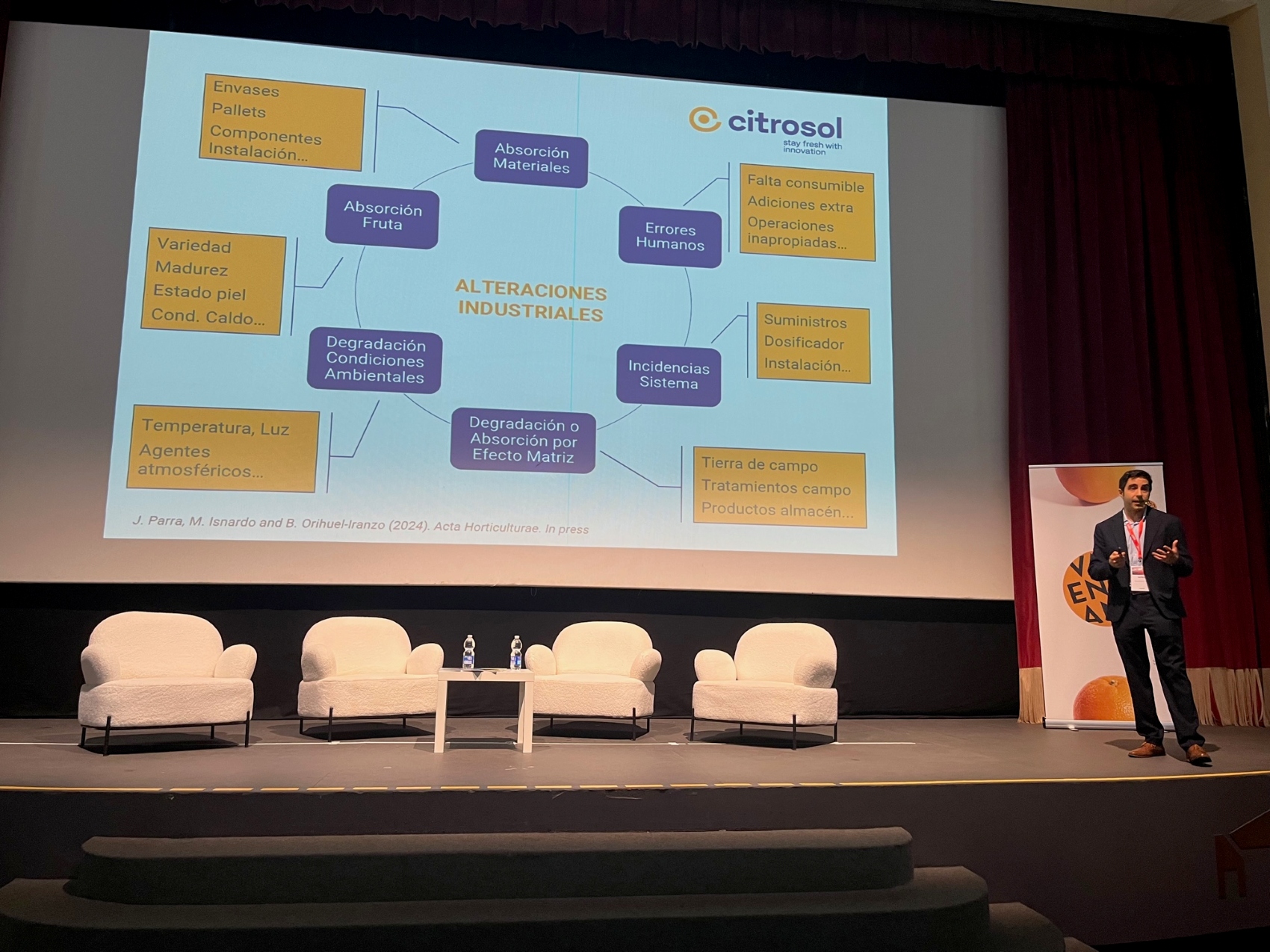 Xavi Parra, director de I+D+i en Citrosol