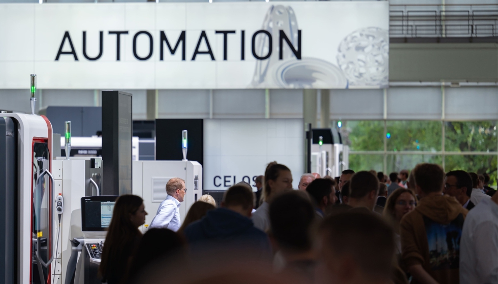 Los expositores de la EMO muestran sus soluciones de automatizacin en la EMO. Foto: VDW