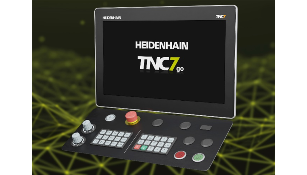 El nuevo TNC7 go de Heidenhain...