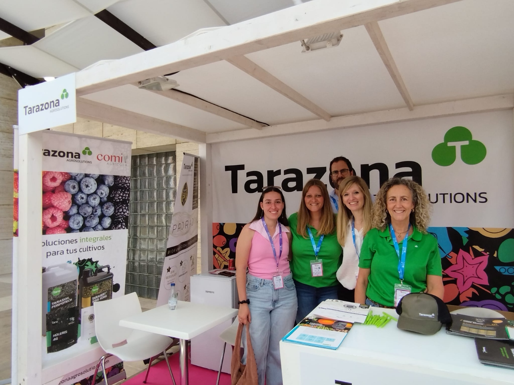 Expositor de Tarazona Agrosolutions en el congreso