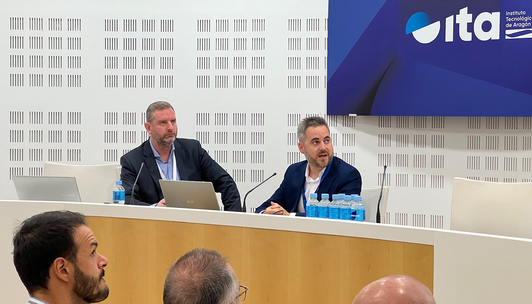 Sergio Serrano (Anmopyc) y Jos Mara Reguillo (Cojali)