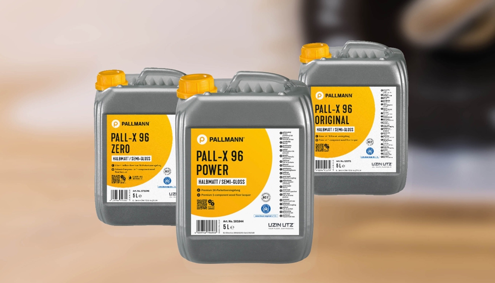 El nuevo barniz encabeza la nueva familia Pall-X 96, que tambin incluye los dos barnices de 1 componente Pall-X 96 Original y Pall-X 96 Zero...