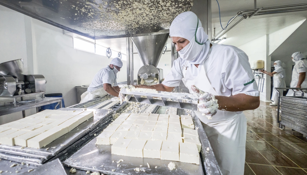 Transformacin de leche en una industria lctea