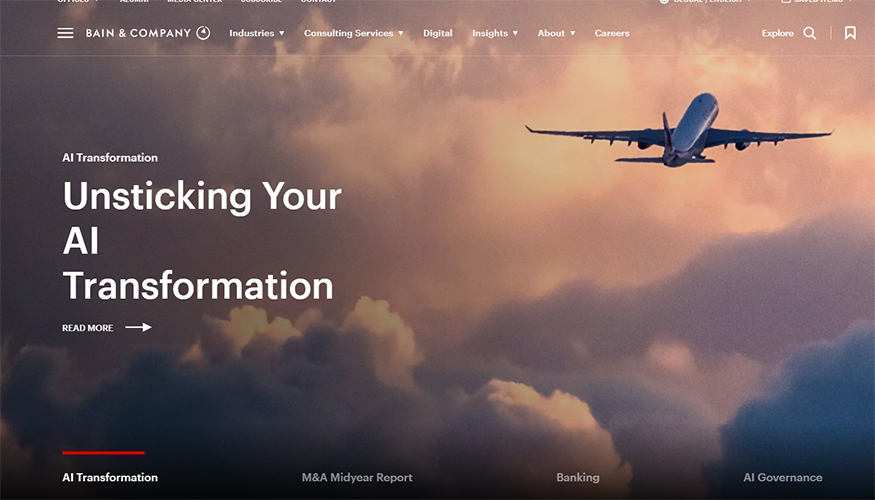 Fundada en 1973 en Boston, Estados Unidos, por Bill Bain y otros socios que hab�an trabajado en la consultora BCG (Boston Consulting Group)...