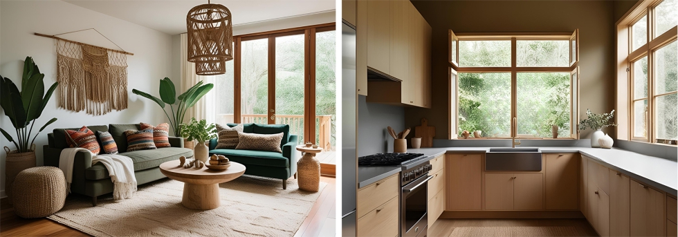 Dos proyectos accesibles donde la eleccin de los colores, materiales, distribucin....