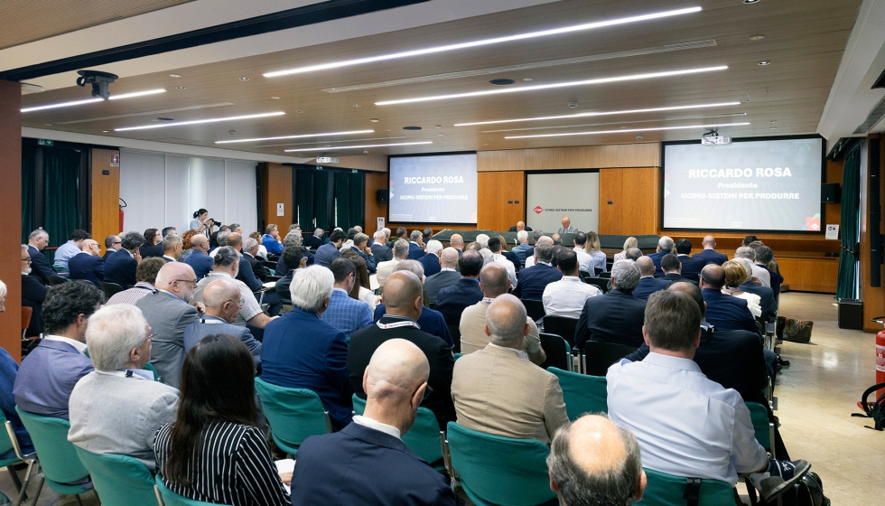 Riccardo Rosa, presidente de Ucimu-Sistemi per Produrre...