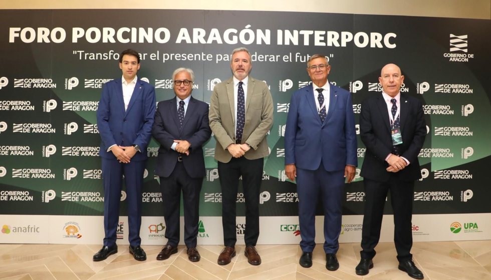 El presidente del Gobierno de Aragn destac la extraordinaria importancia del porcino, que genera 20...