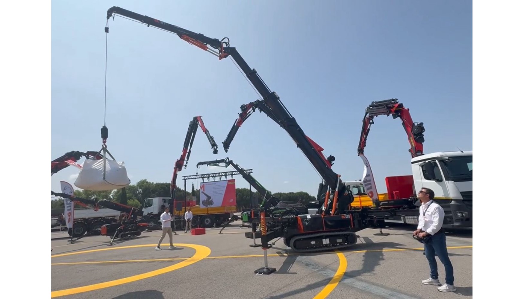 Maniobra con la BG LIFT M400