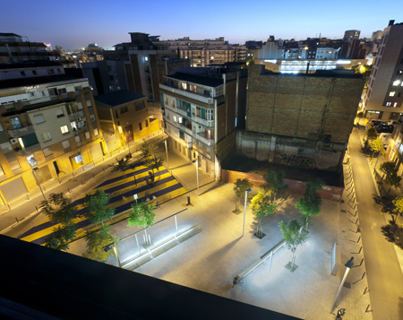 Plaza Torrassa de Hospitalet de Llobregat