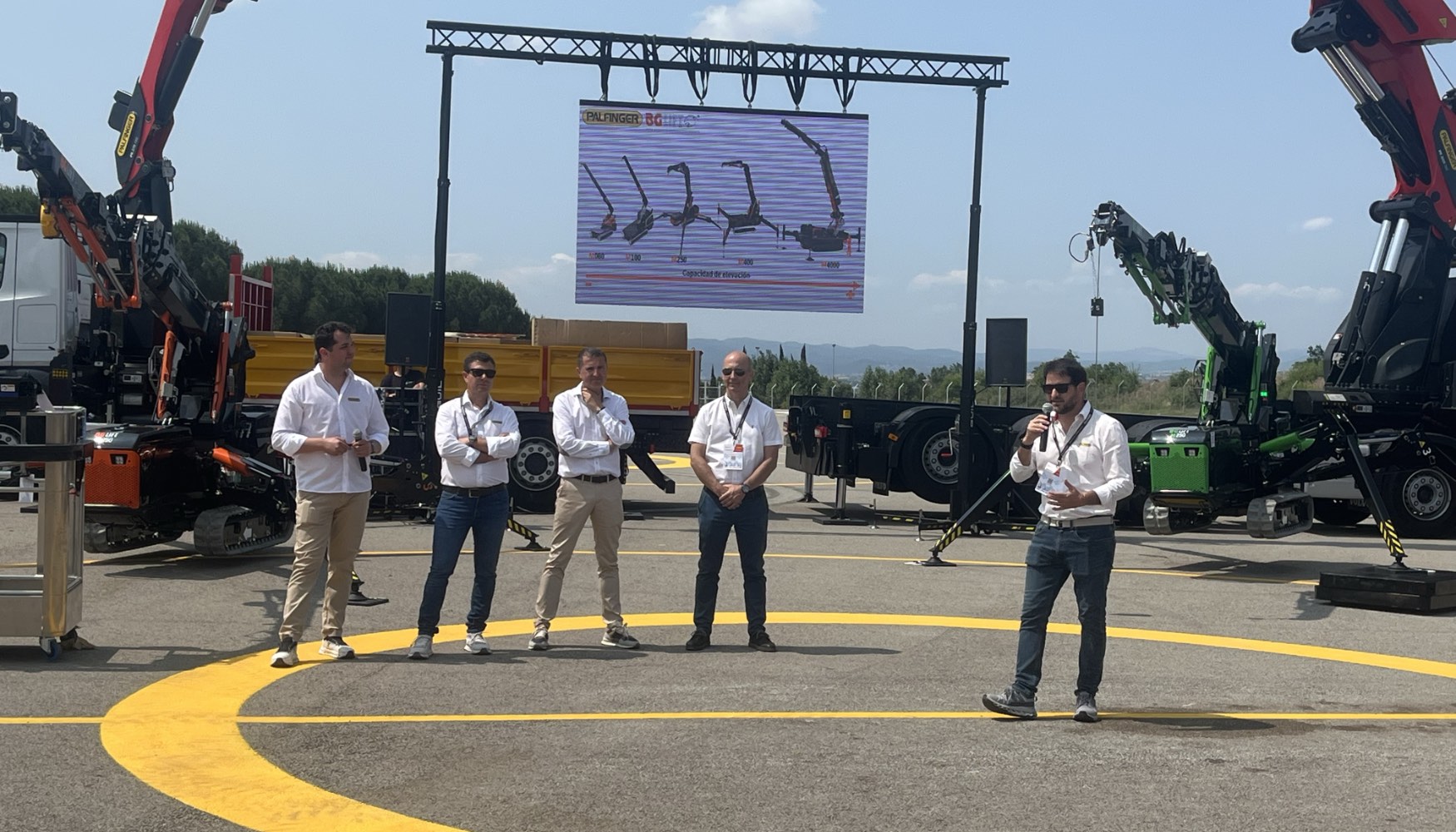 Acto de presentacion de productos BG LIFT en el Circuito de Montmel