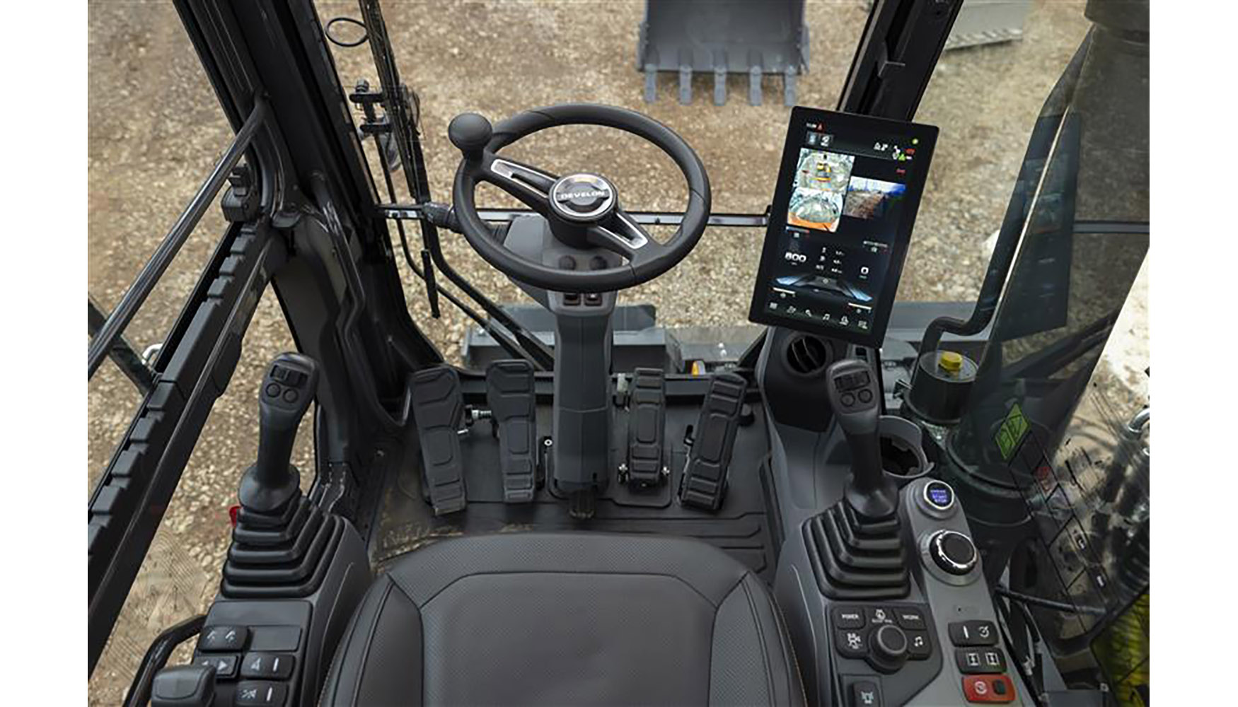 En el interior de la cabina destaca el nuevo panel de doce pulgadas