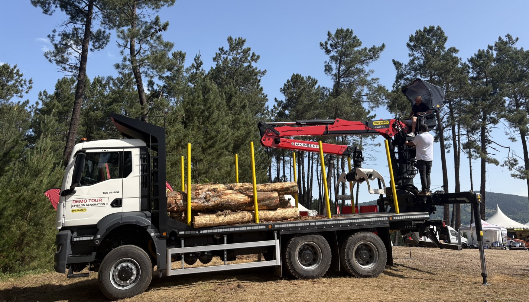 Palfinger sigue ganando terreno en el sector forestal